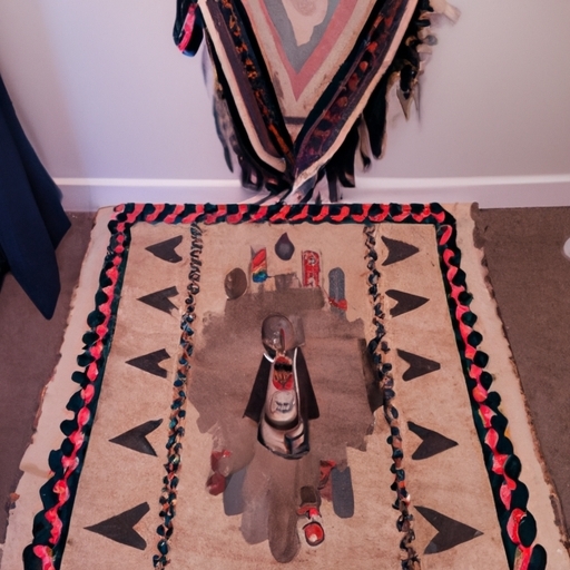 History and significance of native American hall rugs